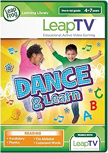 LeapFrog LeapTV Dance and Learn Educational, Active Video Game