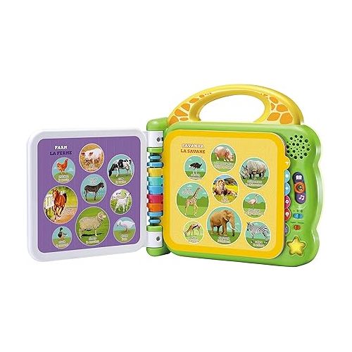  LeapFrog 100 Animals Book (Bilingual - English/French)