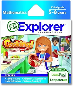 LeapFrog Cooking Recipes On The Road Learning Game (works with LeapPad Tablets and Leapster GS)