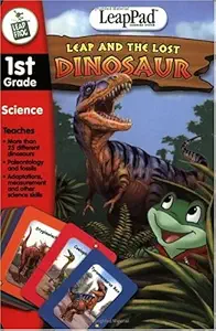 LeapFrog LeapPad Educational Book: Leap and the Lost Dinosaur with Interactive Cards