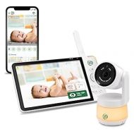 LeapFrog LF930HD Baby Monitor, 7” 720p HD Display,Video Baby Monitor with Camera and Audio, 1080p Smart Remote Access,360° Pan & Tilt,Color Night Light &Vision, Two-Way Intercom