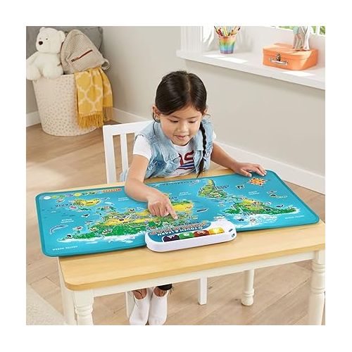  LeapFrog Touch & Learn World Map (English Version)