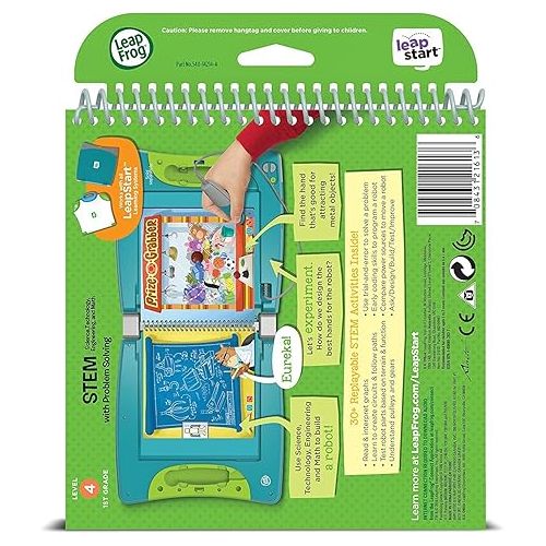  LeapFrog LeapStart 1st Grade Activity Book: STEM (Science, Technology, Engineering, Math) and Problem Solving (Requires LeapStart System)