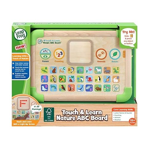  LeapFrog Touch and Learn Nature ABC Board, Green