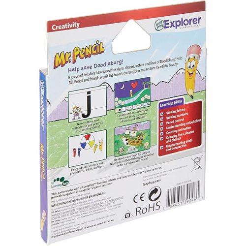  LeapFrog Mr. Pencil Saves Doodleburg Learning Game (works with LeapPad Tablets and LeapsterGS)