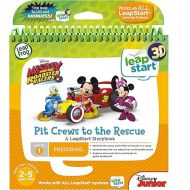 LeapFrog Leapstart Nursery: Mickey and The Roadster Racers Pit Crews to The Rescue Story Book (3D Enhanced)