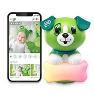 LeapFrog Scout LF2911 1080p WiFi Remote Access Baby Monitor. 360 Degree Pan & Tilt Camera, Color Night Light, Soothing Sounds, 2-Way Audio Talk, Temperature & Humidity Sensor, Night Vision