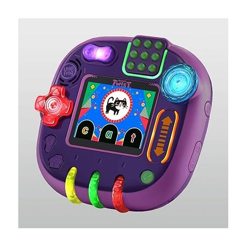  LeapFrog RockIt Twist Handheld Learning Game System, Purple