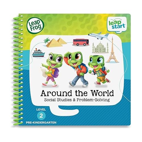  LeapFrog LeapStart Around The World Social Studies and Problem-Solving