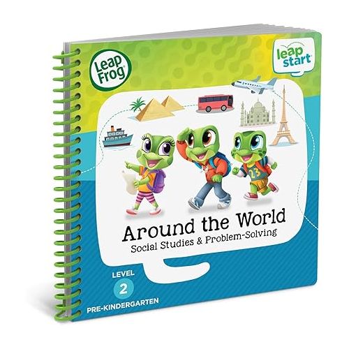  LeapFrog LeapStart Around The World Social Studies and Problem-Solving