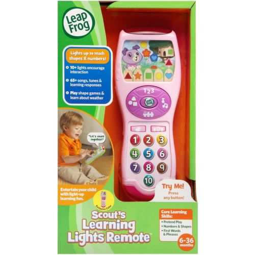  [아마존베스트]LeapFrog Violets Learning Lights Remote, Pink