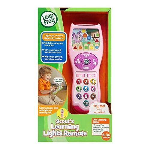  [아마존베스트]LeapFrog Violets Learning Lights Remote, Pink
