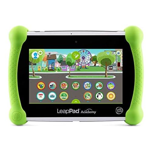  [아마존베스트]LeapFrog LeapPad Academy Kids’ Learning Tablet, Green