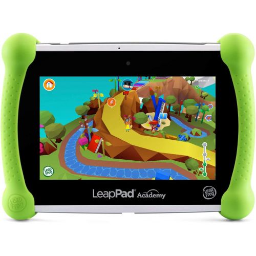  [아마존베스트]LeapFrog LeapPad Academy Kids’ Learning Tablet, Green