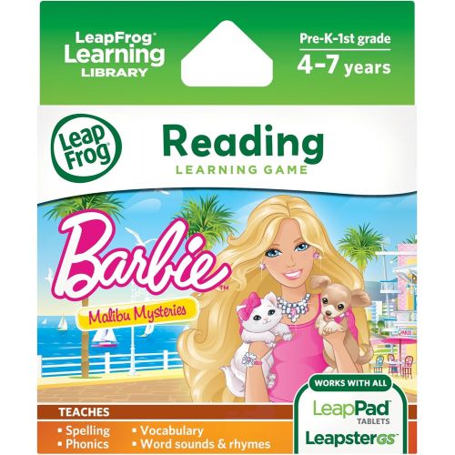  [아마존베스트]LeapFrog Learning Game: Barbie Malibu Mysteries (for LeapPad Tablets and LeapsterGS)