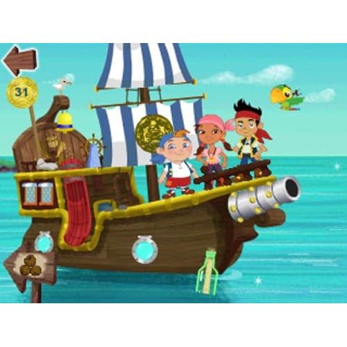  [아마존베스트]LeapFrog Disney Junior Jake and the Never Land Pirates Learning Game
