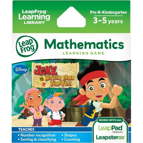  [아마존베스트]LeapFrog Disney Junior Jake and the Never Land Pirates Learning Game