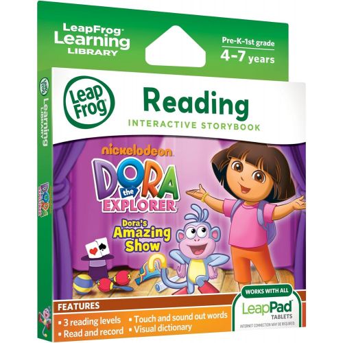  [아마존베스트]LeapFrog LeapPad Doras Amazing Show Ultra eBook (works with all LeapPad tablets)