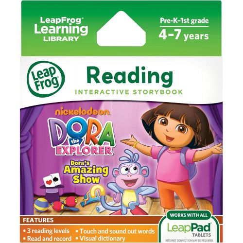  [아마존베스트]LeapFrog LeapPad Doras Amazing Show Ultra eBook (works with all LeapPad tablets)