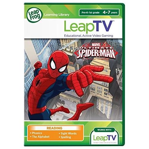  [아마존베스트]LeapFrog LeapTV Ultimate Spider-Man Educational, Active Video Game