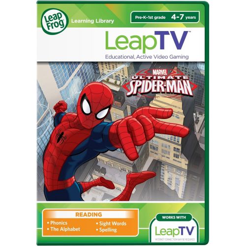  [아마존베스트]LeapFrog LeapTV Ultimate Spider-Man Educational, Active Video Game