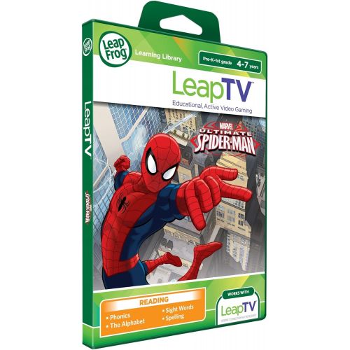  [아마존베스트]LeapFrog LeapTV Ultimate Spider-Man Educational, Active Video Game