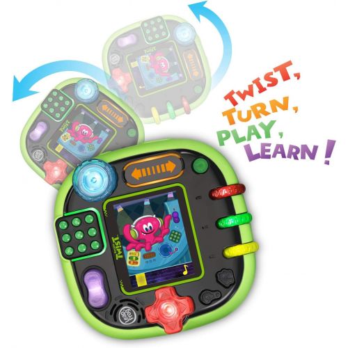  [아마존베스트]LeapFrog RockIt Twist Handheld Learning Game System, Green
