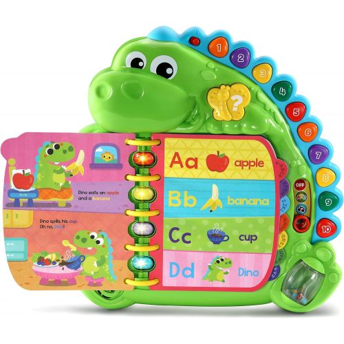  [아마존베스트]LeapFrog Dinos Delightful Day Alphabet Book, Green