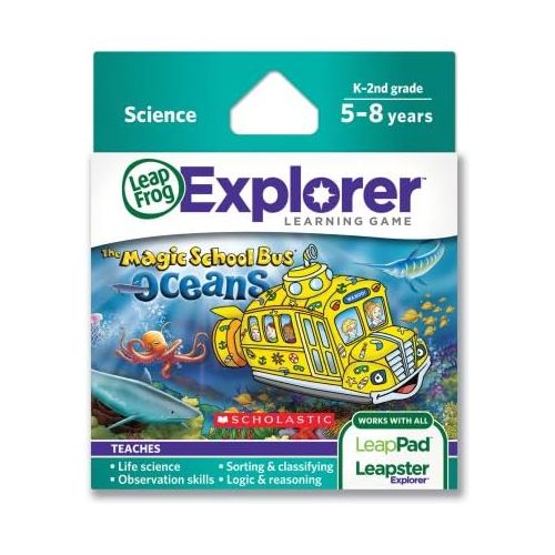  [아마존베스트]LeapFrog The Magic School Bus Oceans Learning Game (Works with LeapPad Tablets, LeapsterGS, and Leapster Explorer)