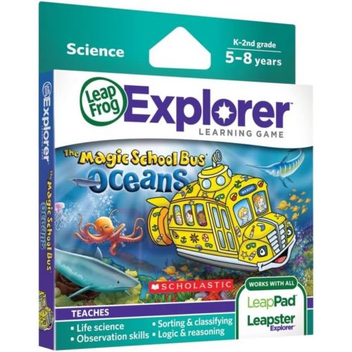  [아마존베스트]LeapFrog The Magic School Bus Oceans Learning Game (Works with LeapPad Tablets, LeapsterGS, and Leapster Explorer)