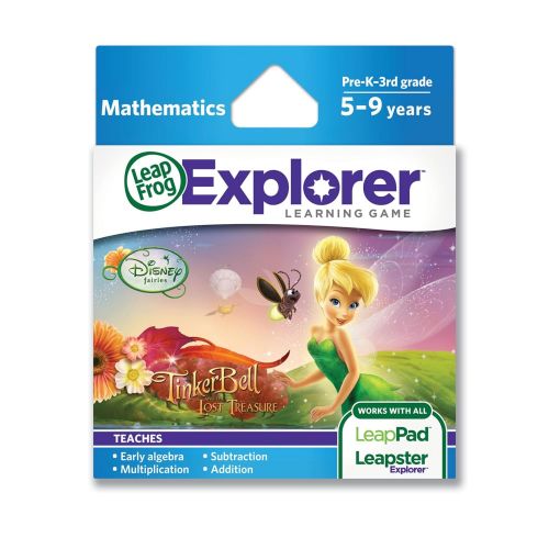  [아마존베스트]LeapFrog Explorer Learning Game: Disney Fairies: Tinker Bell and the Lost Treasure (works with LeapPad & Leapster Explorer)