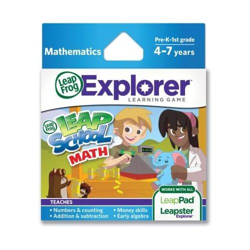  [아마존베스트]LeapFrog LeapSchool Math Learning Game (works with LeapPad Tablets, LeapsterGS, and Leapster Explorer)