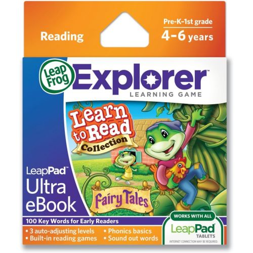  [아마존베스트]LeapFrog LeapPad Ultra eBook Learn to Read Collection: Fairy Tales (works with all LeapPad tablets)