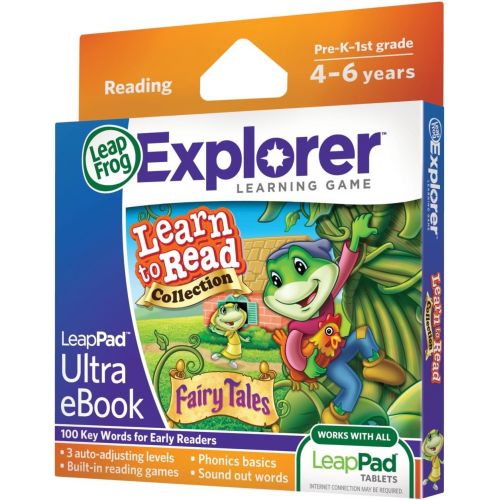  [아마존베스트]LeapFrog LeapPad Ultra eBook Learn to Read Collection: Fairy Tales (works with all LeapPad tablets)