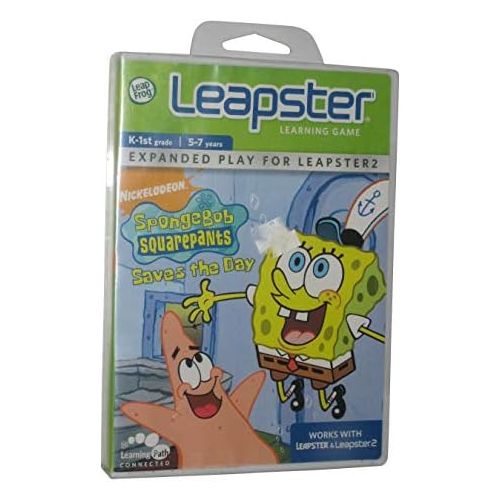  [아마존베스트]LeapFrog Leapster Learning Game SpongeBob SquarePants Saves the Day
