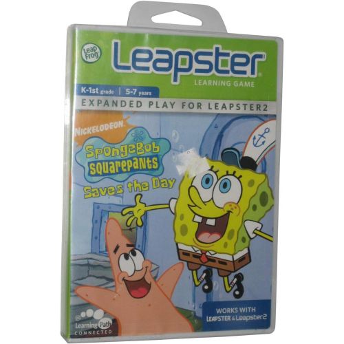  [아마존베스트]LeapFrog Leapster Learning Game SpongeBob SquarePants Saves the Day