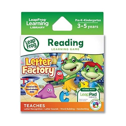  [아마존베스트]LeapFrog Letter Factory Learning Game (works with LeapPad Tablets and Leapster GS)