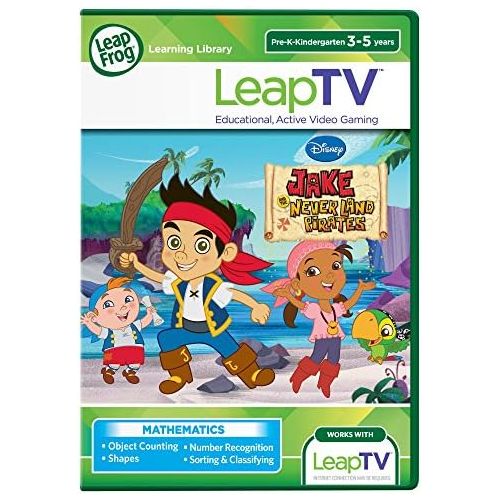  [아마존베스트]LeapFrog LeapTV Disney Jake and The Never Land Pirates Educational, Active Video Game