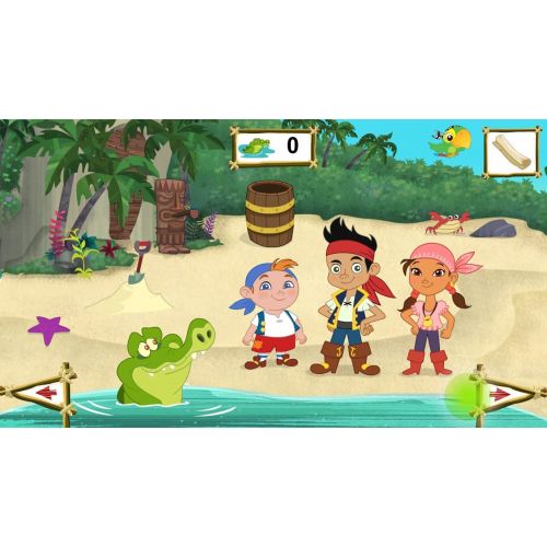  [아마존베스트]LeapFrog LeapTV Disney Jake and The Never Land Pirates Educational, Active Video Game