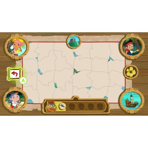  [아마존베스트]LeapFrog LeapTV Disney Jake and The Never Land Pirates Educational, Active Video Game