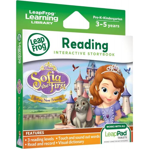  [아마존베스트]LeapFrog Disney Sofia The First Sofias New Friends Interactive Storybook (for LeapPad Tablets)