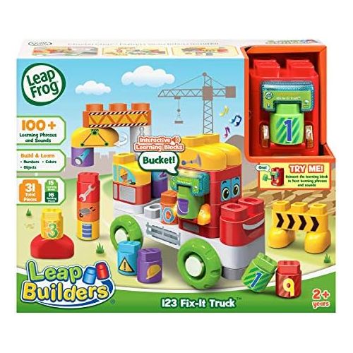  [아마존베스트]LeapFrog LeapBuilders 123 Fix-It Truck