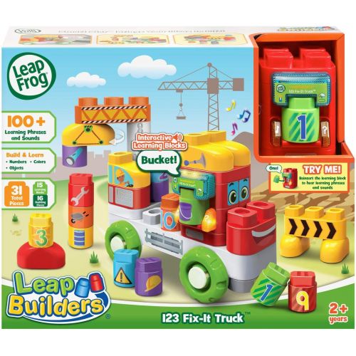  [아마존베스트]LeapFrog LeapBuilders 123 Fix-It Truck