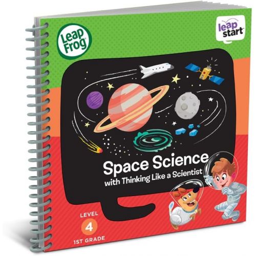  [아마존베스트]LeapFrog LeapStart 1st Grade Activity Book: Space Science and Thinking Like a Scientist (Requires LeapStart System)