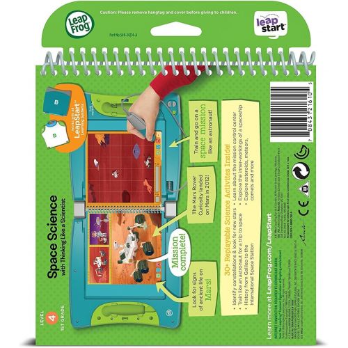  [아마존베스트]LeapFrog LeapStart 1st Grade Activity Book: Space Science and Thinking Like a Scientist (Requires LeapStart System)