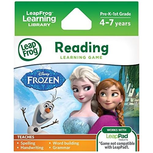  [아마존베스트]LeapFrog Disney Frozen Learning Game (for LeapPad Platinum, LeapPad Ultra, LeapPad2, LeapPad3)