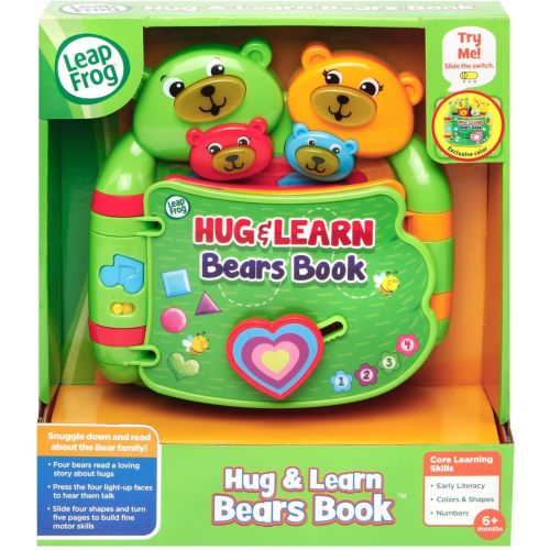  [아마존베스트]LeapFrog Hug and Learn Bears Book Amazon Exclusive