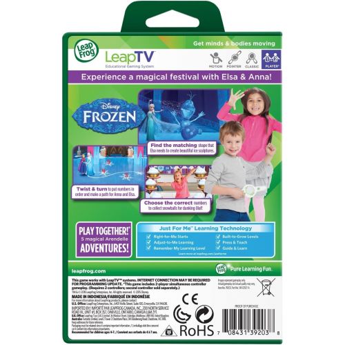  [아마존베스트]LeapFrog LeapTV: Disney Frozen: Arendelles Winter Festival Educational, Active Video Game