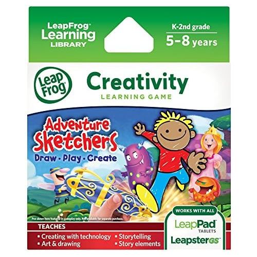  [아마존베스트]LeapFrog Adventure Sketchers! Draw, Play, Create Learning Game (for LeapPad Tablets and LeapsterGS)