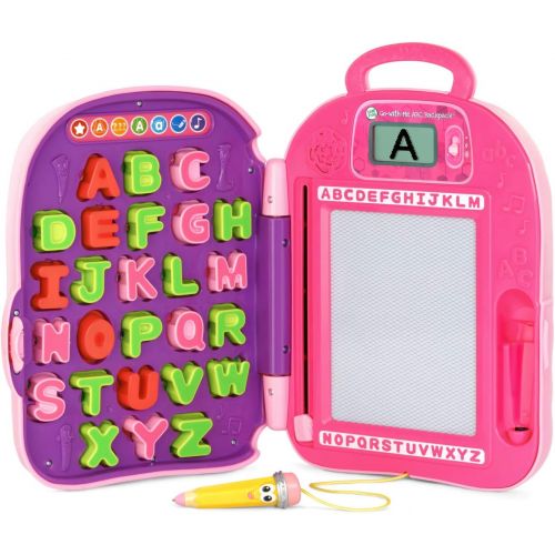  [아마존베스트]LeapFrog Go-with-Me ABC Backpack, Pink